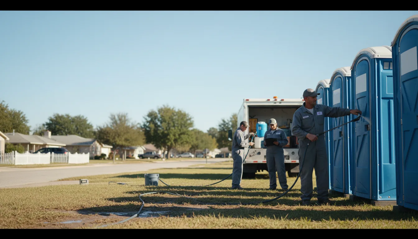 Long-Term Portable Toilet Rental in Clermont, FL near me